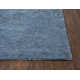 Springview Handmade Tufted Wool Blue Area Rug