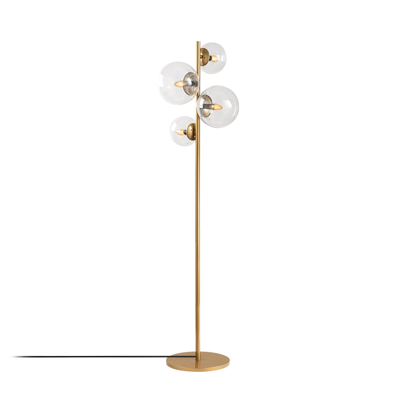 Okamoto 162cm Tree Floor Lamp, Gold
