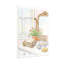 Salle de bain vintage avec fleurs et miroir-121371242-121371240-121371239