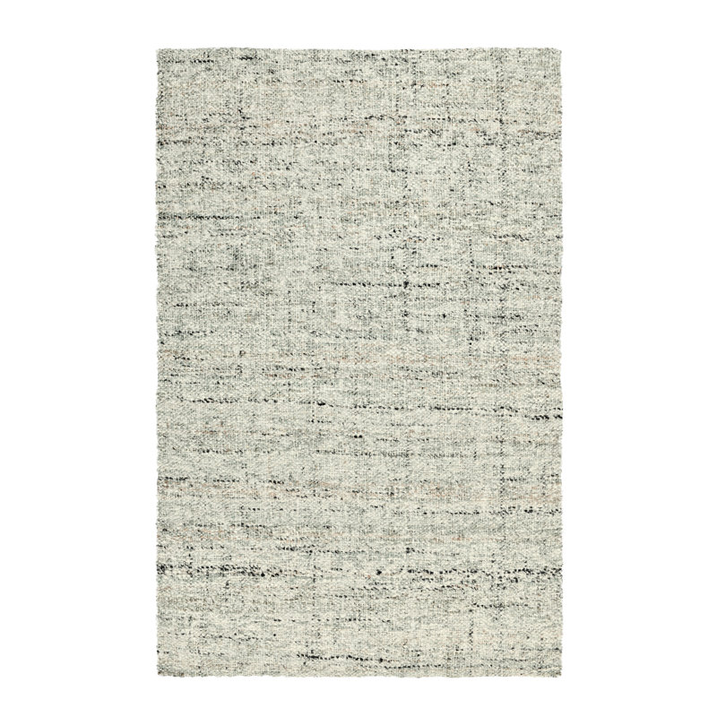 Abstract Area Rug in Gray, Rectangle 2' x 3'
