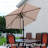 7.5' Market Patio Umbrella with Tilt and Crank - Beige-1982836083-1907257640