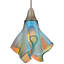 Mini-luminaire suspendu 8 po Handercheif