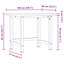 100cm W Solid Wood Top Workbench
