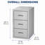Meuble de cuisine en acier inoxydable de 43 cm (17 po) avec 3 tiroirs et porte-essuie-tout