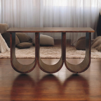 Table basse triple style ouvert