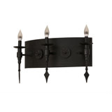 Rustic Lodge 3 - Light Candle Wall Light