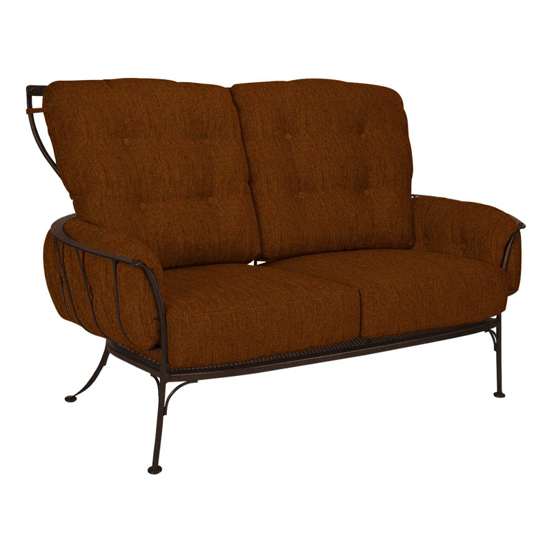 Monterra Outdoor 2 - Seat Loveseat, Copper Creek, Flagship Stone Sunbrella®