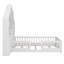 Lit maison avec fenêtre et tiroirs, tablettes et ensemble de prises et port USB-1826790466