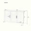 Armoire de rangement avec tablette réglable-665577466