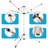 Portable 4-arm Aluminum Drying Rack