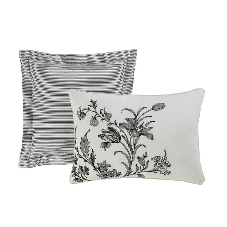 Signature Design by Ashley® Longsum 4-Piece Black/White/Honey Throw Pillow  Set