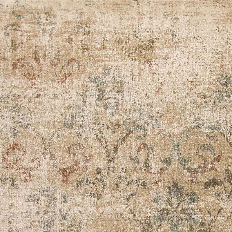 Crownover Beige Area Rug, Rectangle 7'7" x 10'10"