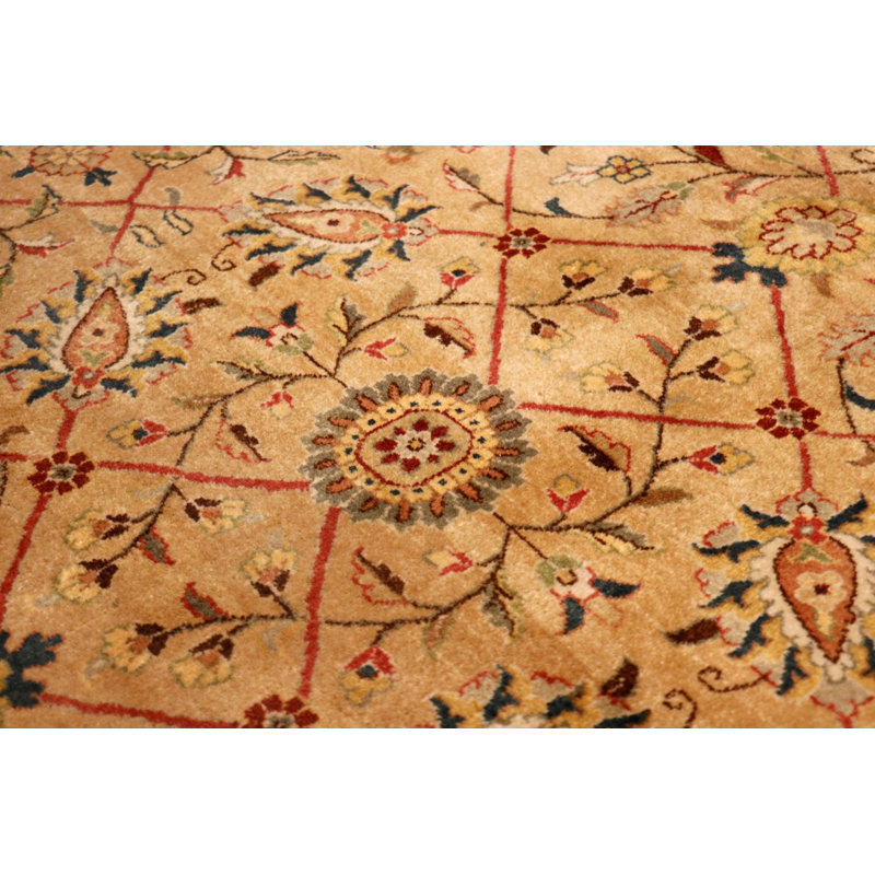 Oriental Area Rug in Camel, Rectangle 8'1" x 11'3"