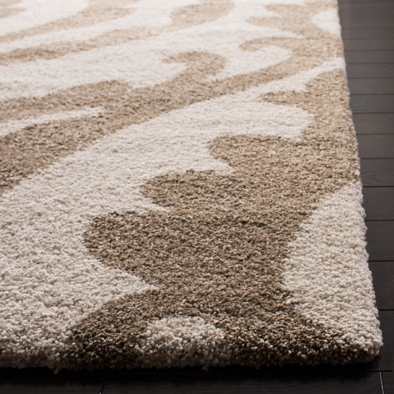 Tapis oriental à poils longs Blaris, Rectangle 9 pi x 12 pi