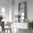 Zayshaun Metal Rectangle Wall Mirror