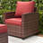 Samya 7 - Person Outdoor Conversation Sets All-Weather Firepit Seating Group With Cushions-101754886
