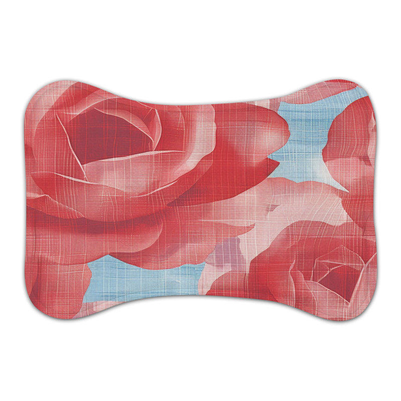 Tapis délicat en os 1 pièce, Grand (14 po)