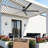 72" / 84" Full Aluminum Wet Rated Indoor Outdoor DC Motor Ceiling Fan with Remote Control, Modern Industrial Waterproof Large Ceiling Fan, 6-Speed Reversible Gazebo Ceiling Fan without Light-2076701295-2050516087