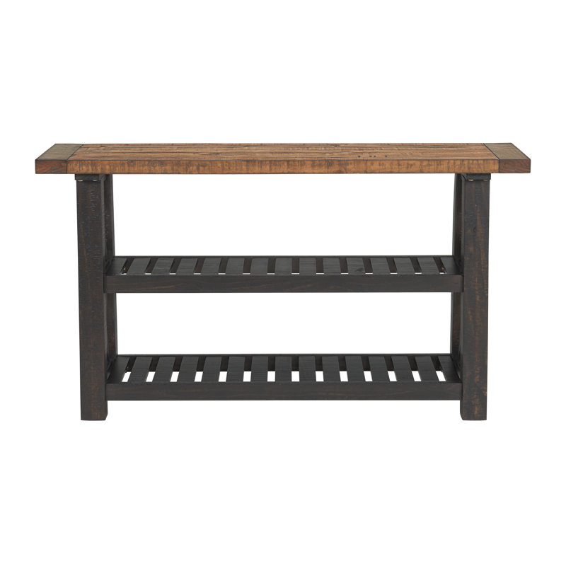 Console Caberfae, Bois naturel