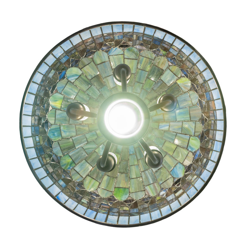 16" Wide Tiffany Candice Pendant