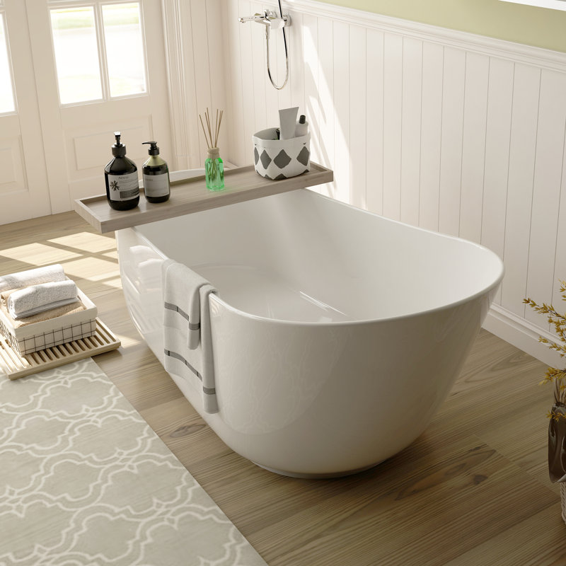 Baignoire autoportante 67 po. X 32 po. Crestone