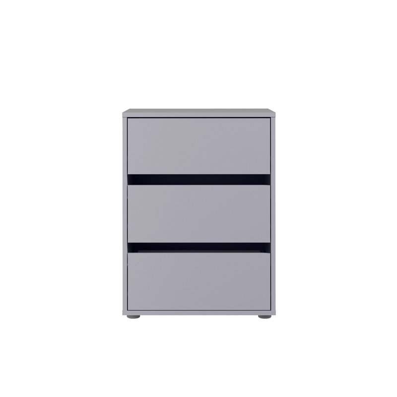 Aashka 51cm Wide 3 -Drawer Steel File Cabinet