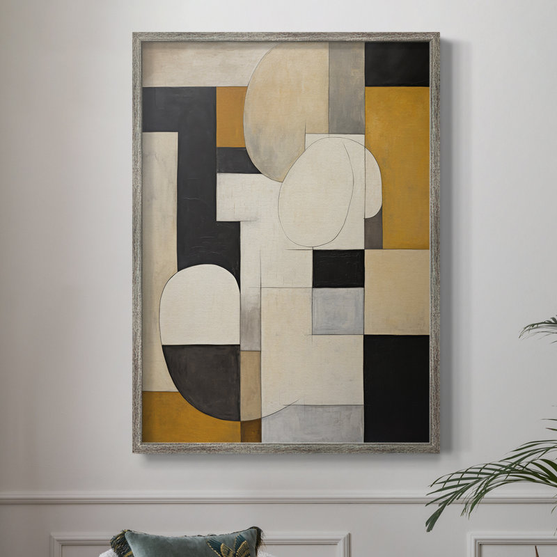 ABSTRACT Series CDXCVIII Framed Print - Solid Wood