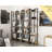Carmen 71" H x 18" W Metal Corner Bookcase-1228302731