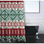 Rideau de douche simple Asuna Fair Isle-21036556