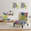 Fauteuil de chambre rembourré Spring Bouquet II