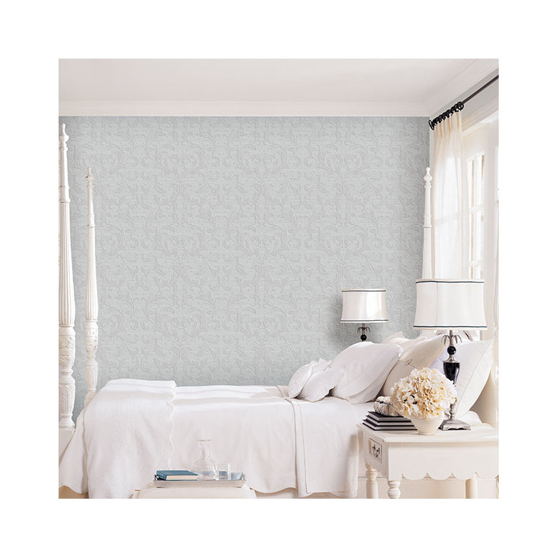 10m x 53cm Wallpaper Roll, Grey