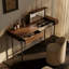 47.24"Retro Flip-top Vanity Table with Stool