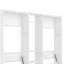 Lit escamotable, lit escamotable pliable en métal avec garde-robe, tablettes et prises de courant