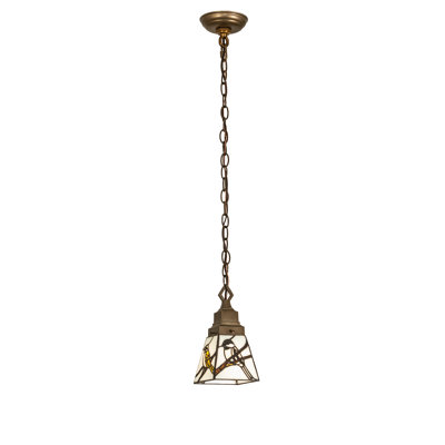 5" Square Backyard Friends Mini Pendant