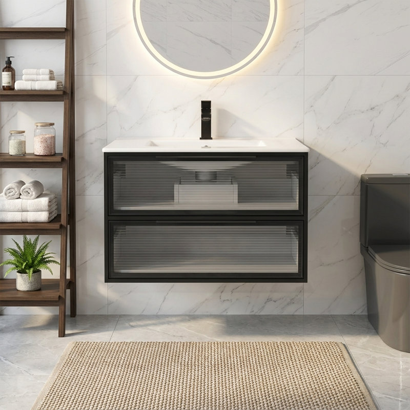 Meuble-lavabo 30 po sans comptoir