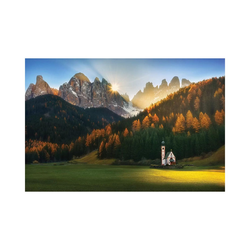Santa Maddalena... by Krzysztof Browko - Wrapped Canvas Gallery-Wrapped Canvas Giclée, 20.32 cm H x 30.48 cm W