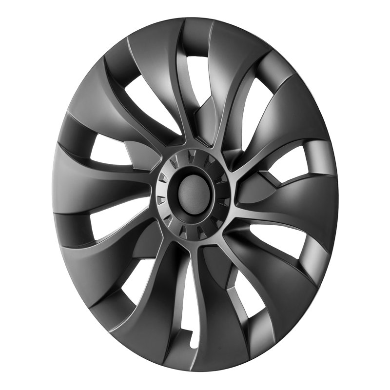 18" Wheel Rim Cover for 2017-2023 Model 3 Hubcap with Valve Nozzle Hole