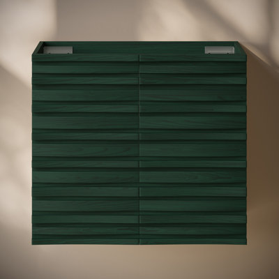 Cascade  Wall-Mounted Bathroom Vanity Cabinet Without Top In 
