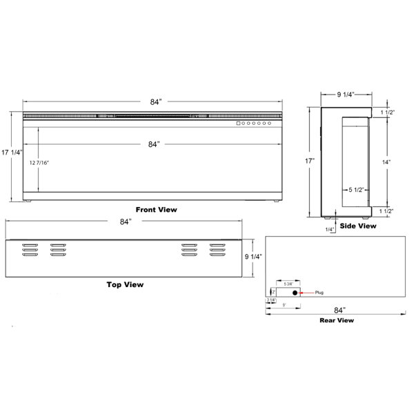 Dimensions du produit