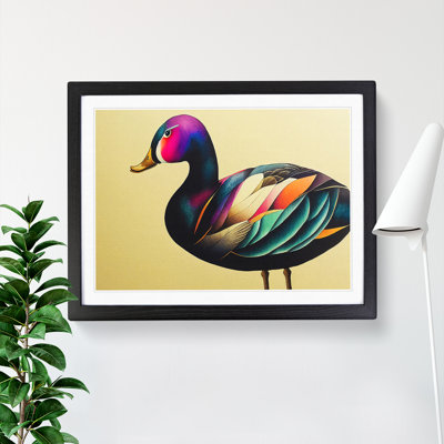 Duck Watercolour - Single Picture Frame Painting