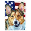 2 côtés en polyester de 2 côtés american drapeau de jardin-1288238501