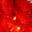 Sapin de Noël artificiel à charnière 5 pi, arbre de Noël pliable, chapeau de père Noël pliable, décoration de Noël