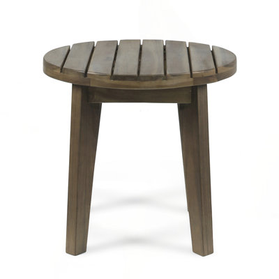 Outdoor Wood Side Table