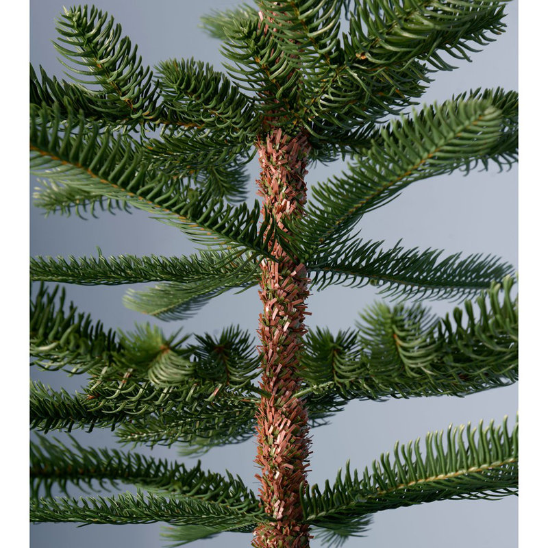 Artificial Fir Christmas Tree, 6.89ft H x 4.67ft W x 4.67ft D