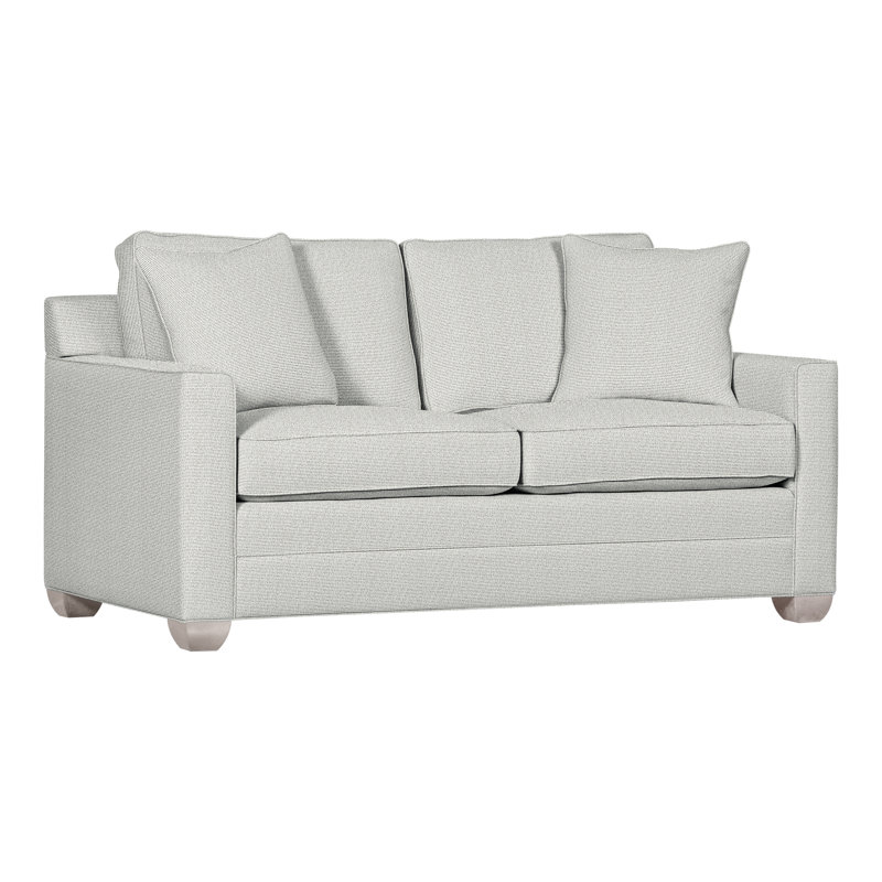 Summerton Loveseat, Callaloo Cotton Polyester Blend, Dove Gray