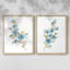 Wildflower Sprig I-Premium Framed Print -Ready to Hang - No Nails Required - No Nails Required-141182487