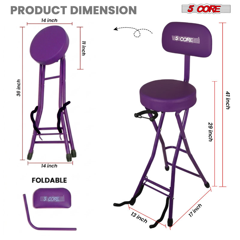 Tabouret 5Core, Purple