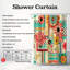 Rideau de douche Nostalgic Bloom - Premium-1613119149