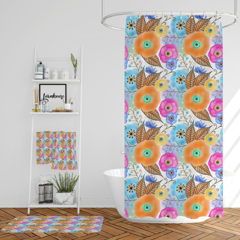 Floral Shower Curtain