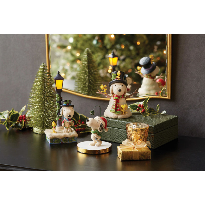 Figurine Jim Shore Peanuts Snoopy Mistletoe